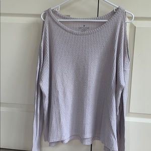 American Eagle soft and sexy open shoulder long